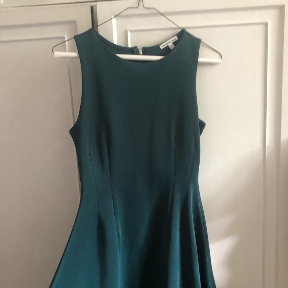 Emerald Flare Dress